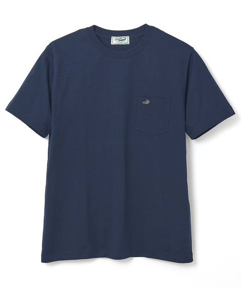 メンズ ポケット付きワンポイントTシャツ【TEMP-C】 通販 [1602-08250