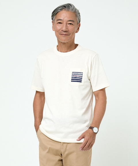 メンズ ポケットプリント Tシャツ通販 [1602-54225] - クロコダイル