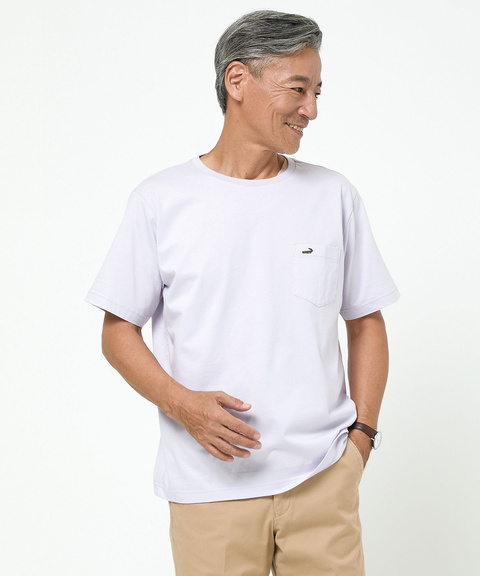 メンズ 天竺 胸ポケット付き Tシャツ通販 [1602-55200] - クロコダイル