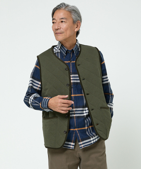 クロコダイル サーモア 中綿 ベスト クロコダイル サーモア 中綿 ベスト クロコダイルオーダーベスト[V251