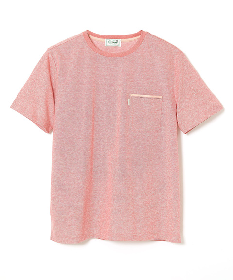 メンズ スノーリネン ポケット付き Tシャツ【接触冷感】通販 [1602
