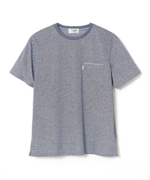 メンズ スノーリネン ポケット付き Tシャツ【接触冷感】通販 [1602