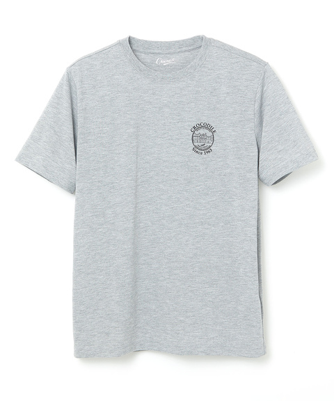 メンズ サークルロゴ バックプリント Tシャツ【吸汗速乾】通販 [1602