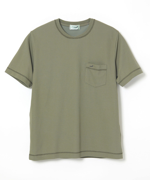 メンズ 鹿の子 クロスカラー Tシャツ【吸汗速乾】【UV加工】通販 [1602