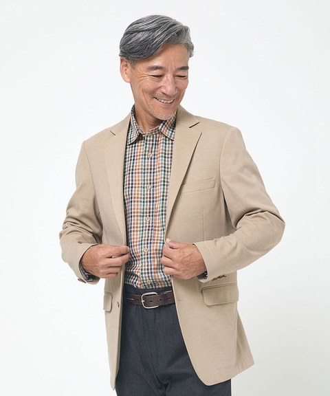 メンズ ジャージ素材 テーラード ジャケット通販 [1604-55406