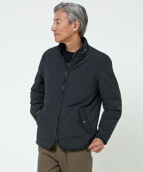 メンズ スタンドカラー キルティング ジャケット通販 [1604-56499