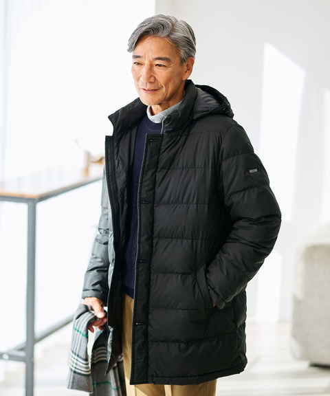 メンズ マジックライトダウン コート通販 [1604-57409] - クロコダイル