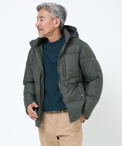 プルダウン メンズ フード付き ダウン ジャケット通販 [1604-58405