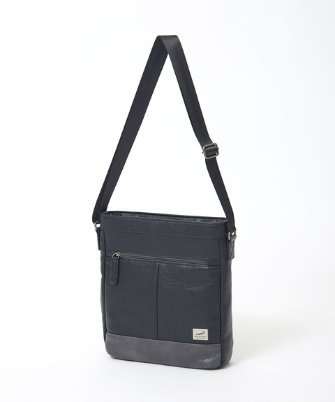 メンズ 合成皮革 縦型 ショルダーバッグ通販 [1608-55803