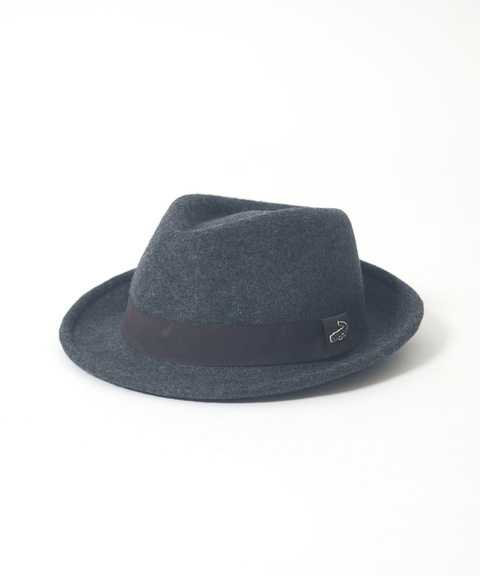 AKUBRA ブラック 編み込みバンド付き　 ウールフェルトハット サイズ60 メンズ ウール フェルト ハット通販 [1610-65012] - クロコダイル