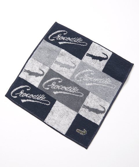 Dior ロゴチェック柄 シルクハンカチ　475A Dior ロゴチェック柄 シルクハンカチ 475A