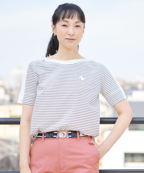 レディース スノーコットン ボーダー Tシャツ【接触冷感】通販 [2002