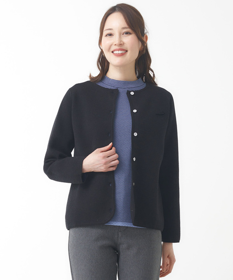 レディース ロゴワッペン ニット カーディガン通販 [2003-47303