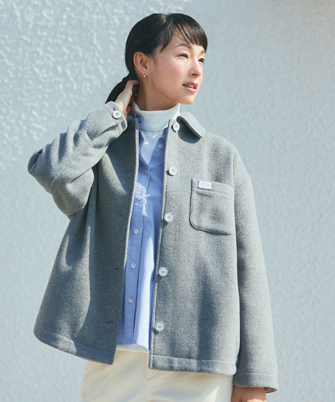 レディース ウールブレンド CPO ジャケット通販 [2004-57402