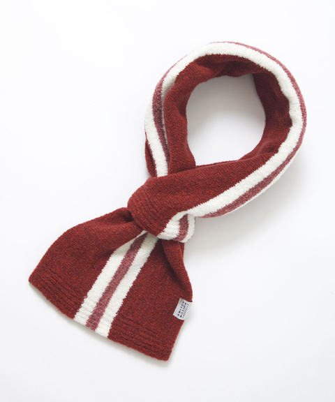 GADID ANONIEM マフラー ホワイト レッド 2026年最新】gadid anoniem マフラーの人気アイテム - メルカリ