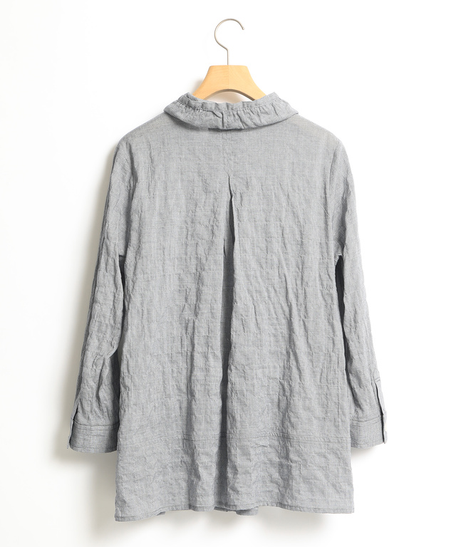 千鳥柄シャツジャケット