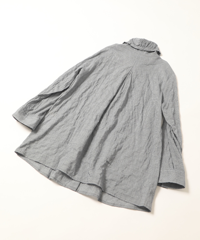 千鳥柄シャツジャケット