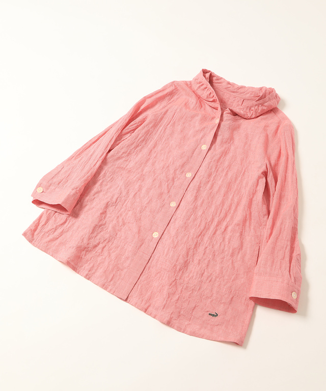 千鳥柄シャツジャケット