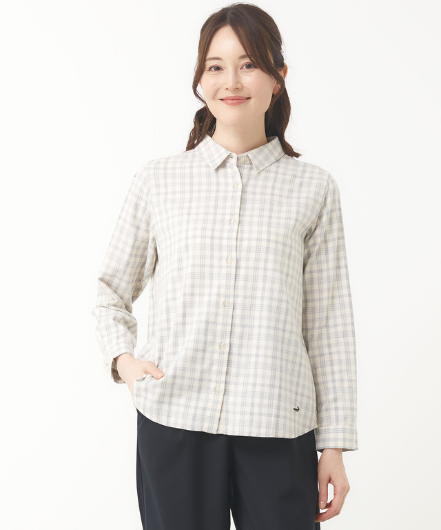 チェック柄 デザイン ブラウス