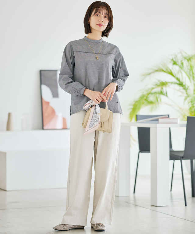 刺繡 フィレ ブラウス