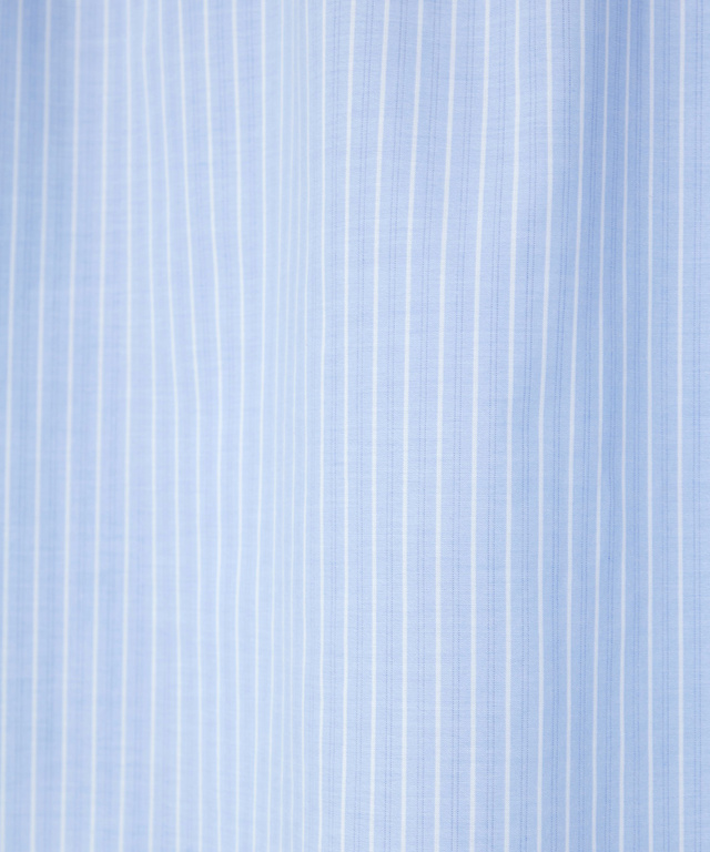 ノンアイロン ストライプ ブラウス