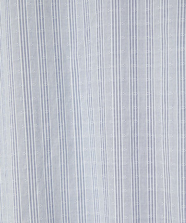 ドビー素材 七分袖 ブラウス