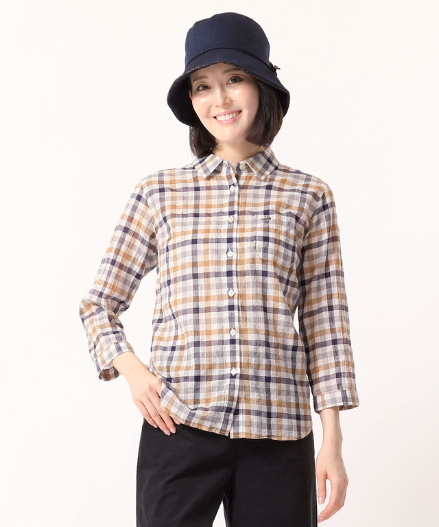 チェックシャツ【JAPAN FABRIC】