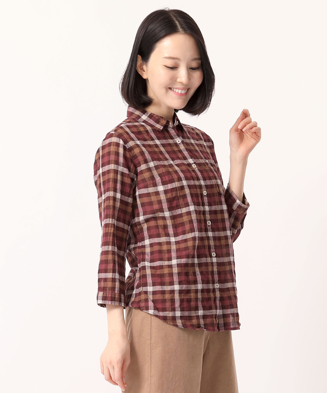 チェックシャツ【JAPAN FABRIC】