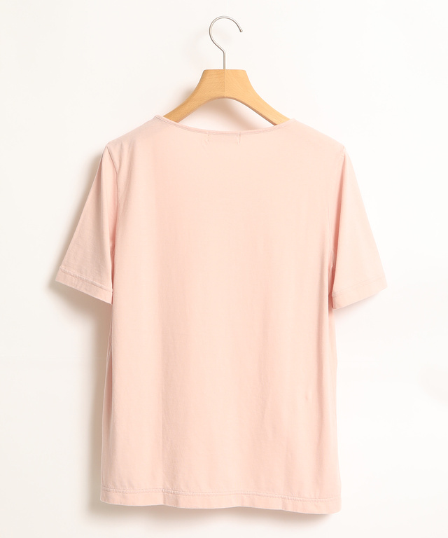 スクエアフラワーTシャツ