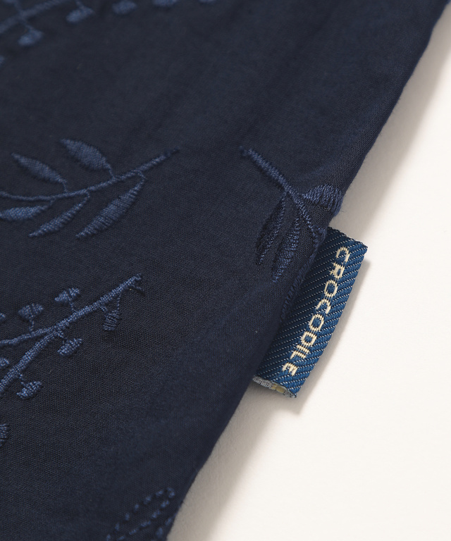 刺繍Aラインチュニック
