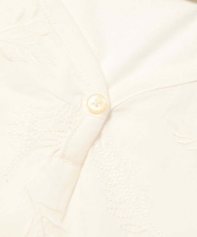 刺繍Aラインチュニック