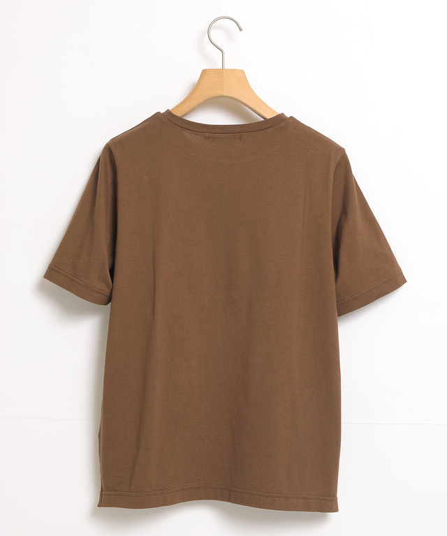 スクエアロゴプリントTシャツ