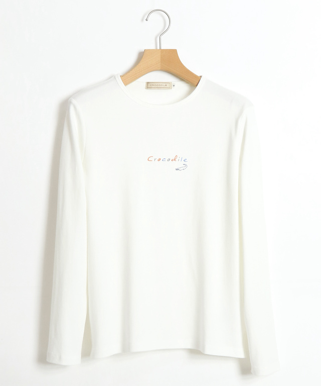スムース ロゴプリント Tシャツ