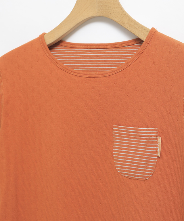 リバーシブル 接結 Tシャツ