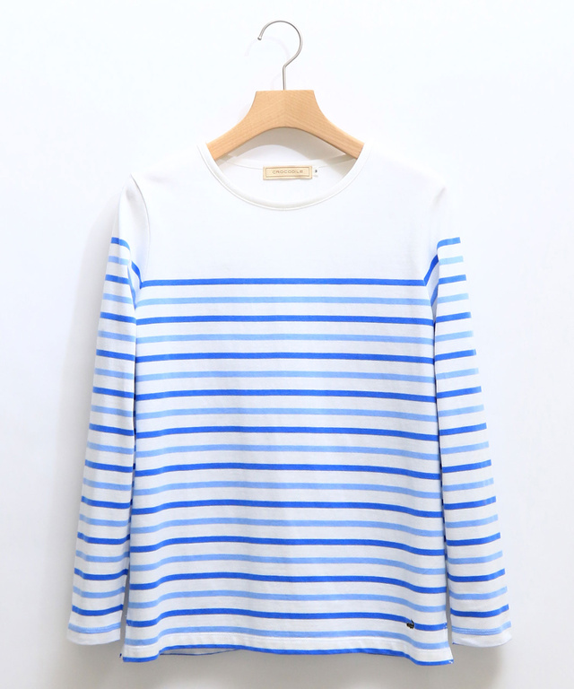 カリフォルニアコットン ボーダー Tシャツ