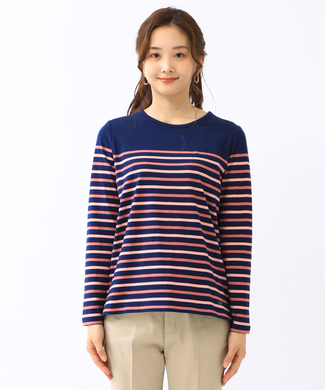 カリフォルニアコットン ボーダー Tシャツ
