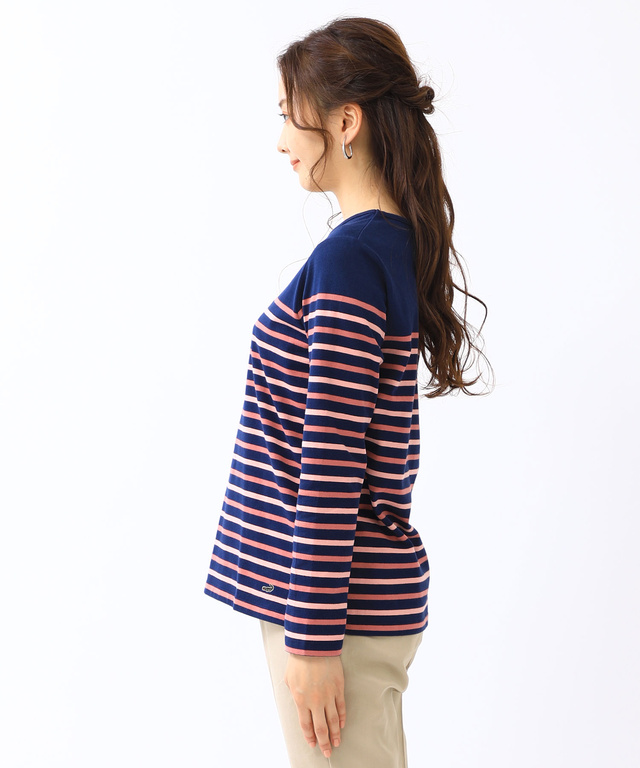 カリフォルニアコットン ボーダー Tシャツ