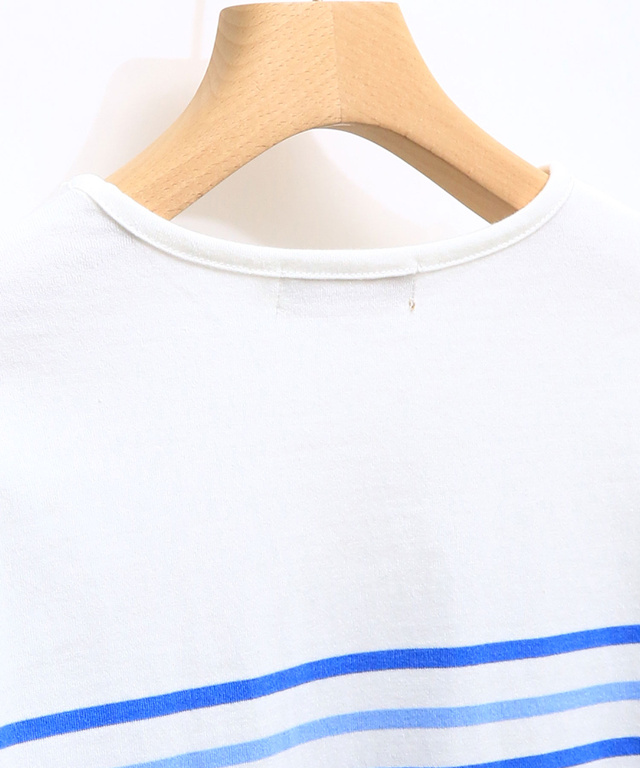 カリフォルニアコットン ボーダー Tシャツ