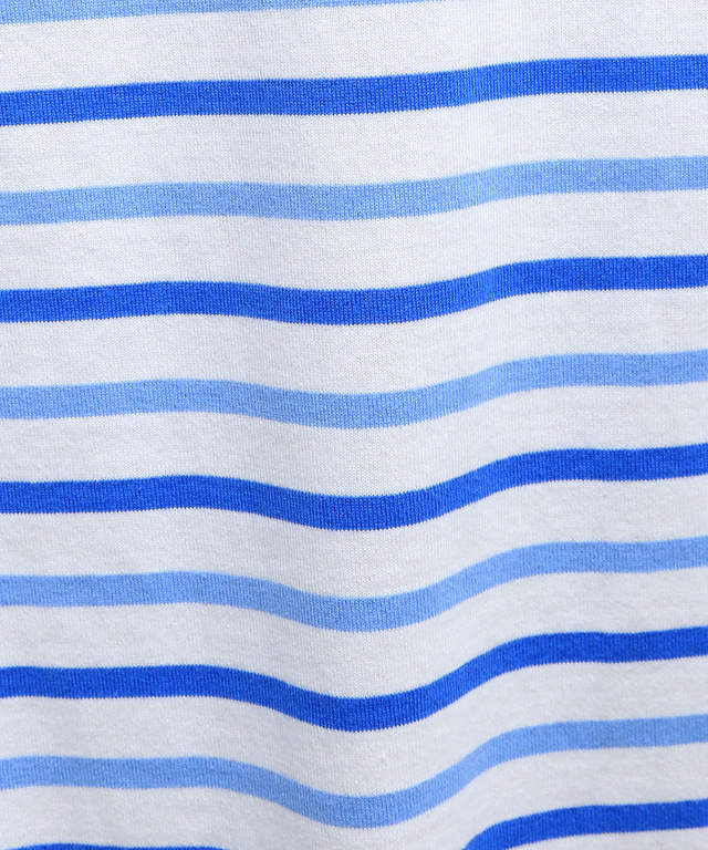 カリフォルニアコットン ボーダー Tシャツ