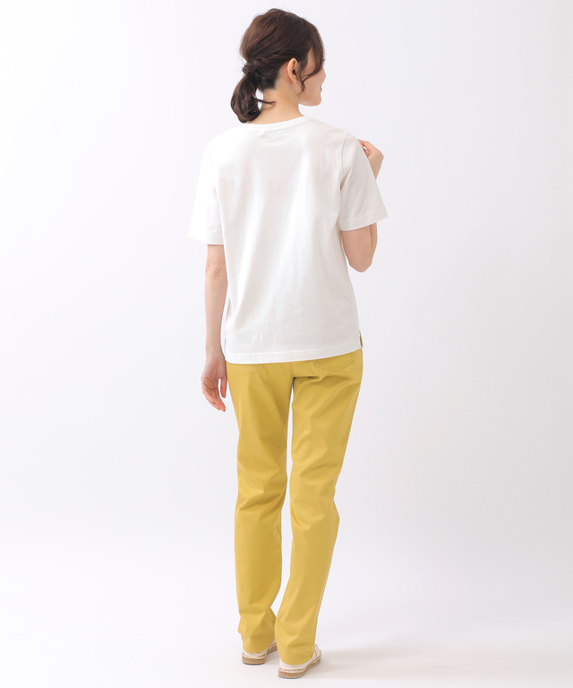 小花 モチーフ Tシャツ