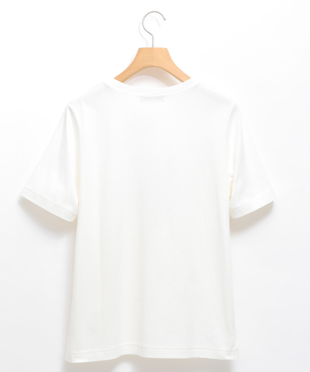 小花 モチーフ Tシャツ
