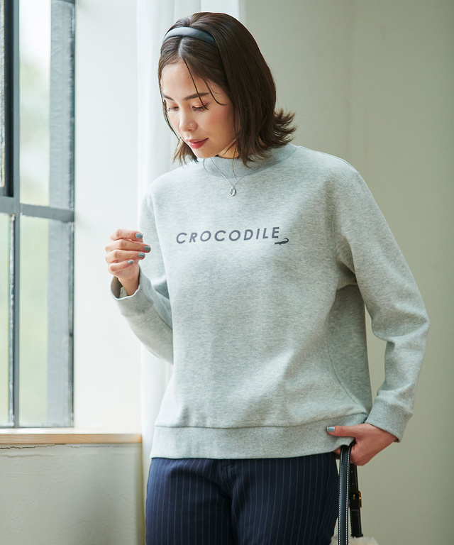 ミニフードカットソー　crocodile 2L