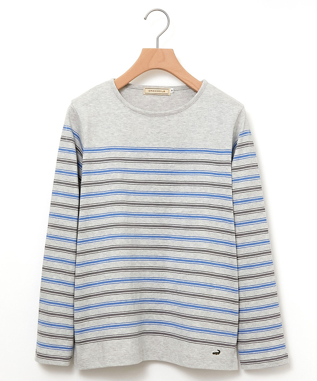 パネルボーダー Tシャツ