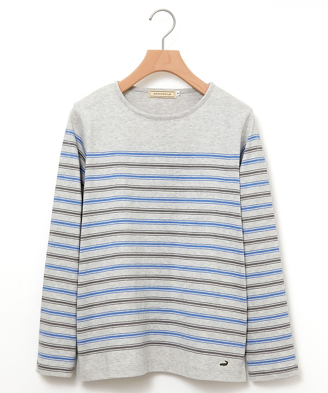 パネルボーダー Tシャツ