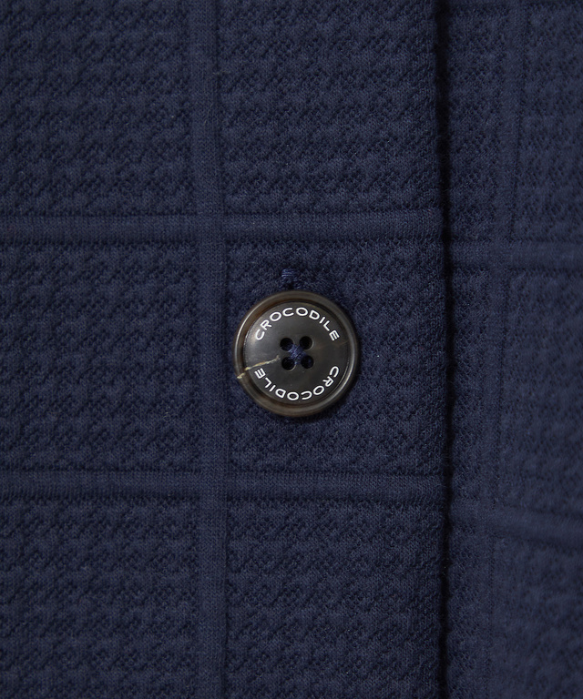 ジャカード キルト ミドル丈コート