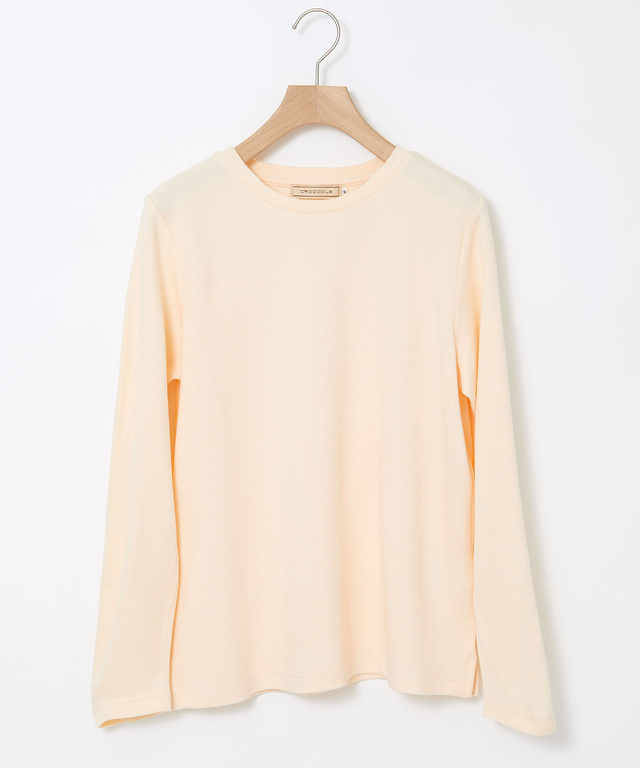 ダブルフェイス クルーネック カットソー