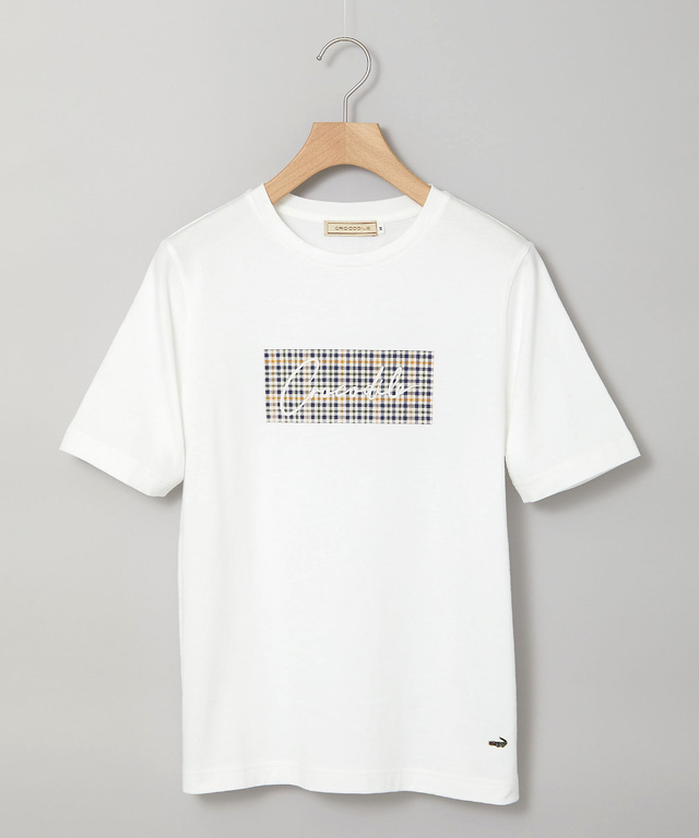 クロコダイルタータン ロゴ Tシャツ