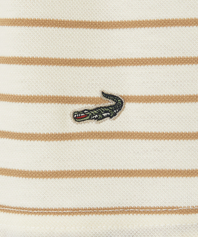 スノーコットン 鹿の子ボーダー Tシャツ【接触冷感】