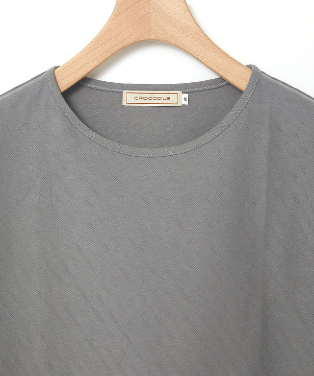 スノーコットン フレンチフリーブ カットソー【接触冷感】