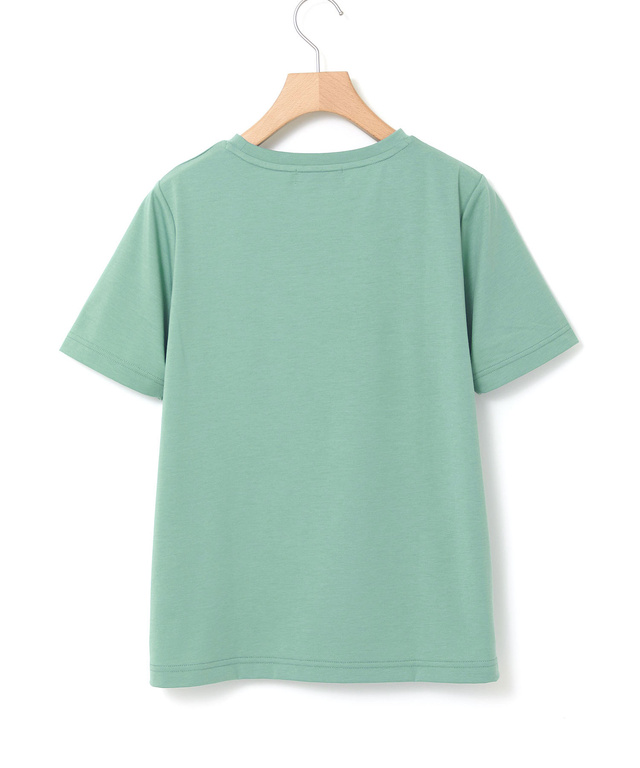プレーティング天竺 アンカー柄 Tシャツ【UVカット】